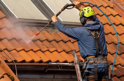 Démoussage et hydrofuge de toiture à Soyers